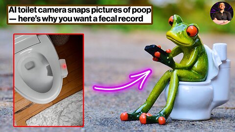 A Camera You WANT in the Toilet! Your Secret Weapon For EXCELLENT Gut Health!