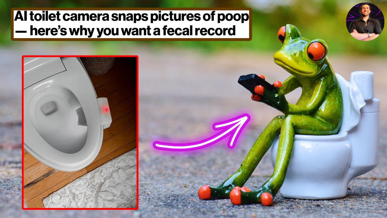 A Camera You WANT in the Toilet! Your Secret Weapon For EXCELLENT Gut Health!
