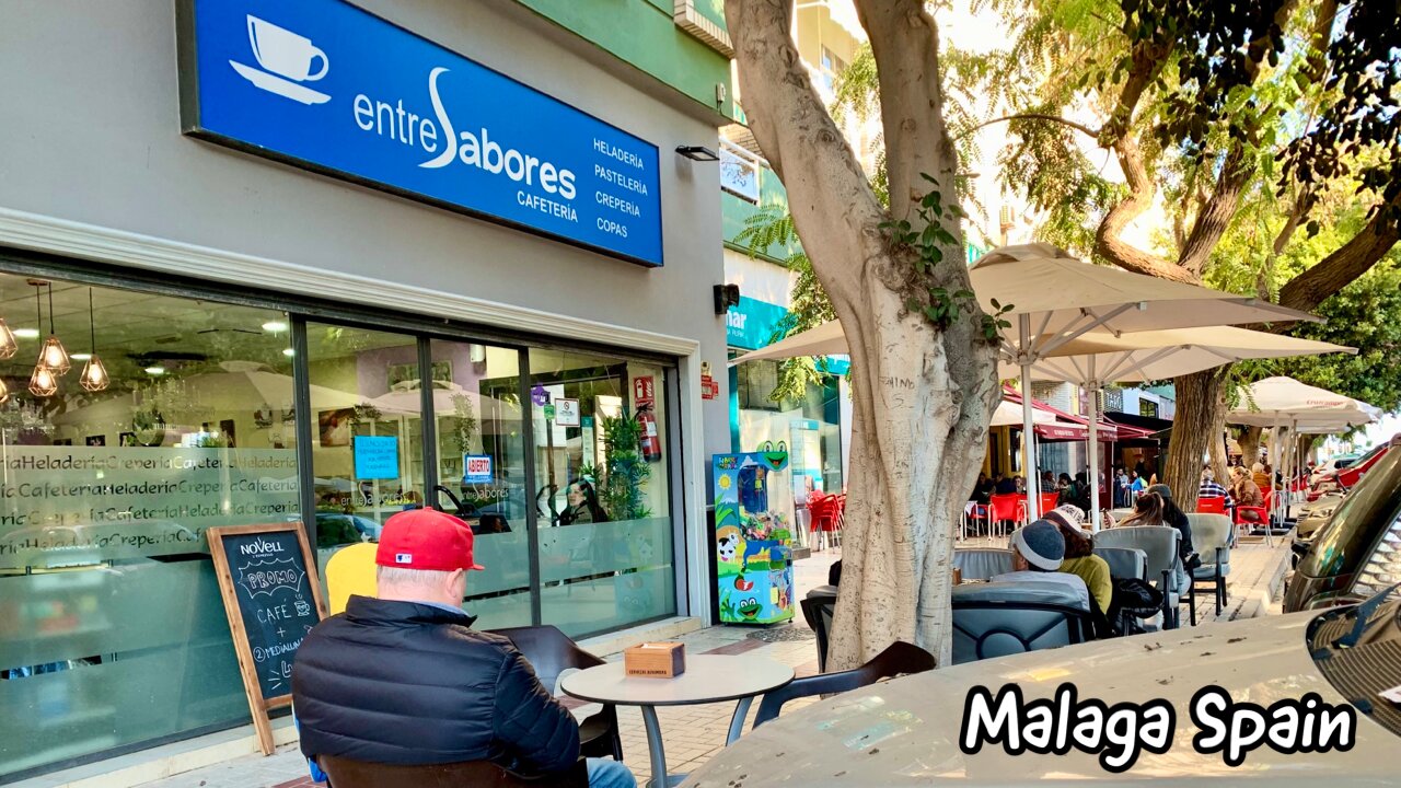 Cafeteria Entresabores in Malaga Spain