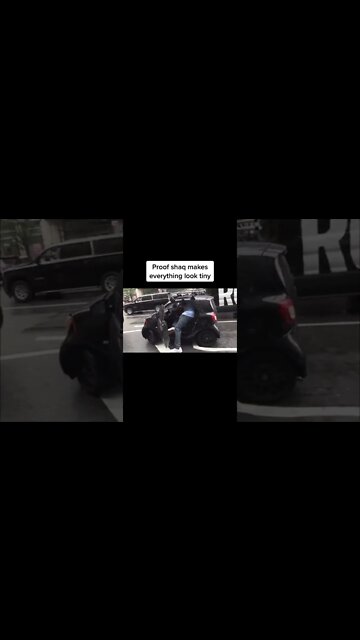 SHAQ Makes Everything Looks Small..