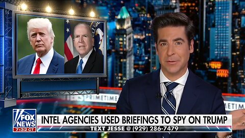 Jesse Watters | Will the Biden Regime & Spooks share intel briefings with PDJT?