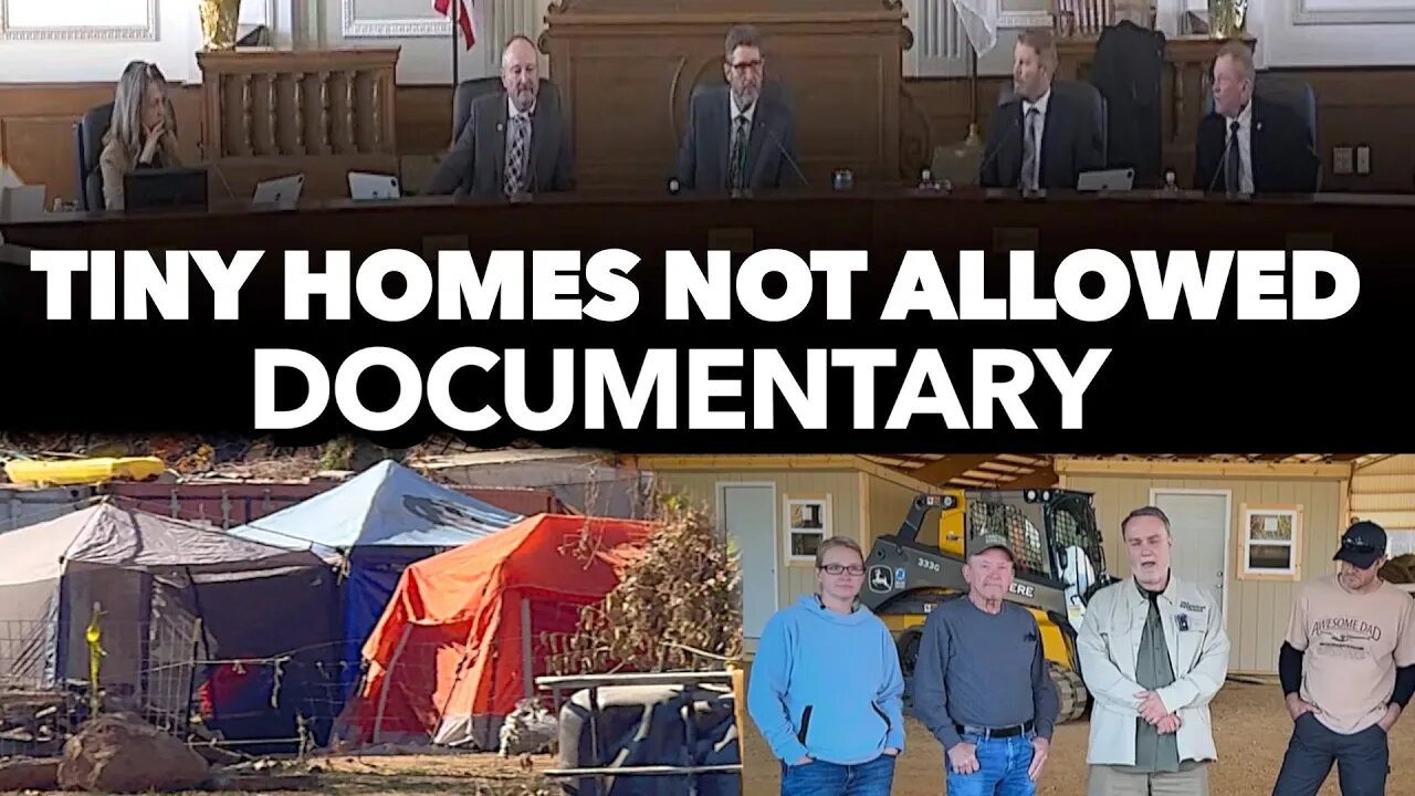 Tiny Homes NOT Allowed County Commissioners & State Rep SLAM Youtuber For Standing Up For the Poor!