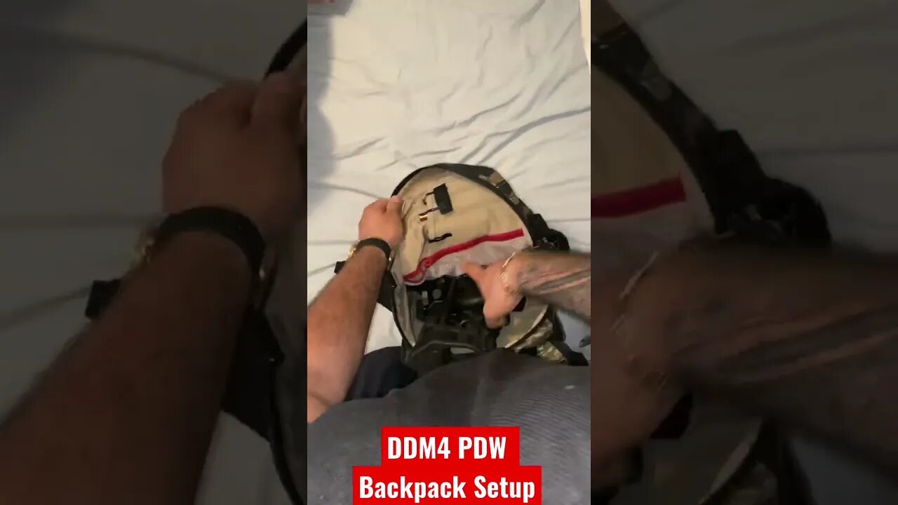 DD M4 PDW Backpack Setup