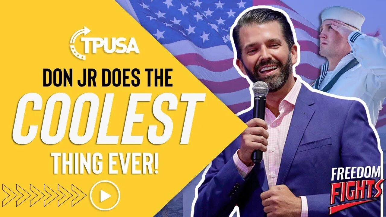 Don Jr. Does the COOLEST Thing Ever | Don't Miss This