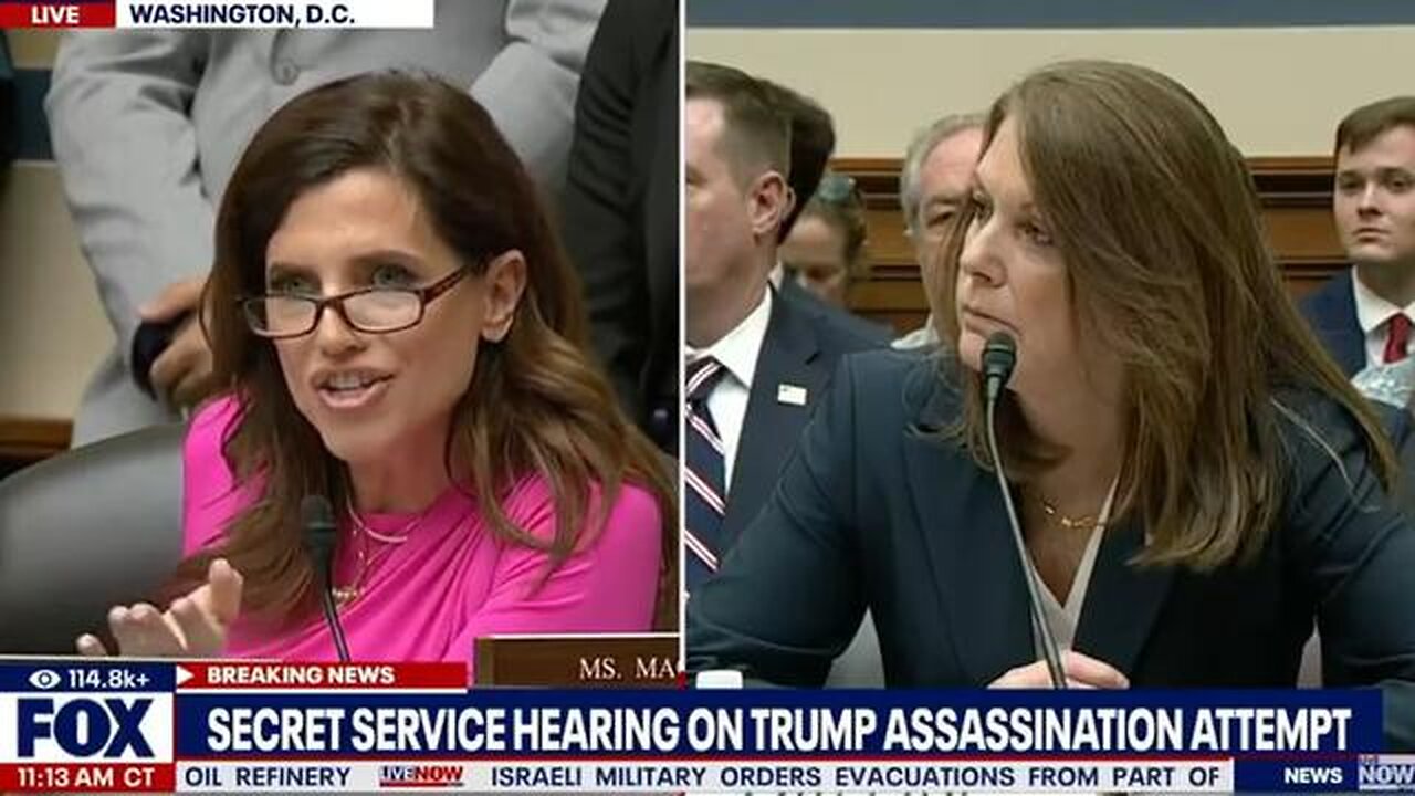 LMMFAO 🤣 Rep. Nancy Mace Tells Secret Service DEI Director Kim Cheatle She's FULL OF SHIT