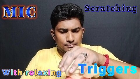 asmr satisfying tapping and scratching sounds