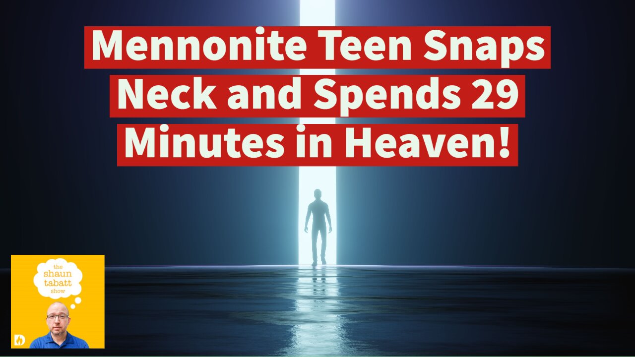 Mennonite Teen Snaps Neck and Spends 29 Minutes in Heaven, Talks with God in Heaven's Throne Room