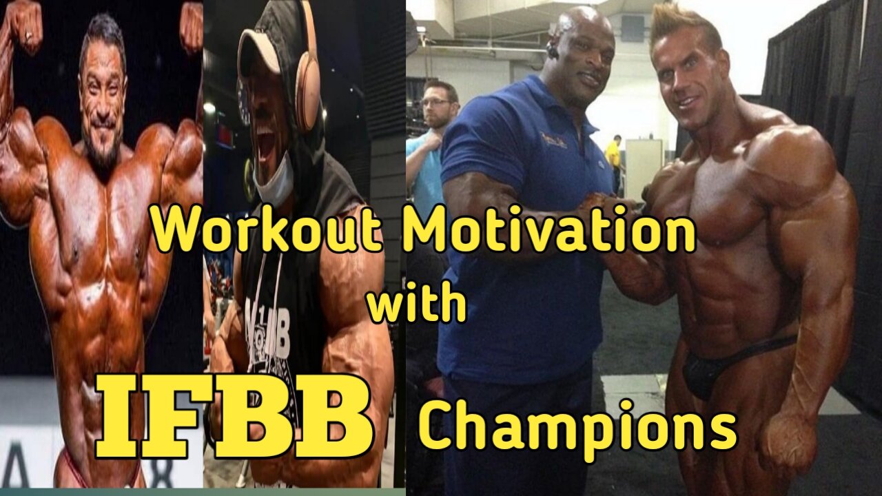 Bodybuilding Workout Motivation with IFBB Champions, Ronnie Coleman, Jay Cutler, Phil Heath and more