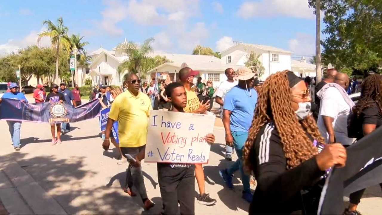 'Souls to the polls' event held in Delray Beach