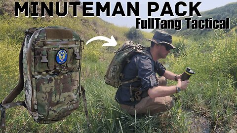 Minuteman Pack from Fulltang Tactical; Scalable pack design
