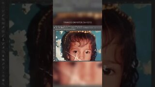 restaurando foto danificada #photoshop #photorestoration