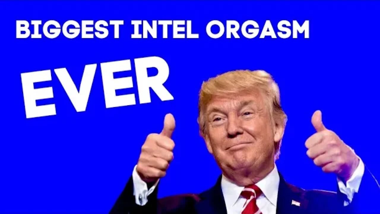 Huge huge huge Intel drop