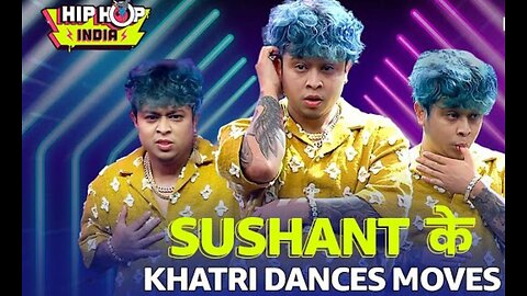 Sushant Khatri के AMAZING DANCE MOVES🔥| Hip Hop India |