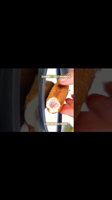 ENROLADINHO DE SALSICHA COM PÃO DE FORMA 😋 | Receitas #Shorts
