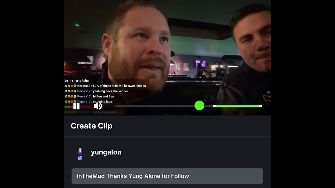 InTheMudShow Thanks Yung Alone For Following Them