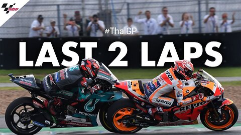 The Champ vs the rookie, their last 2 laps of the 2019 || ThaiGP!