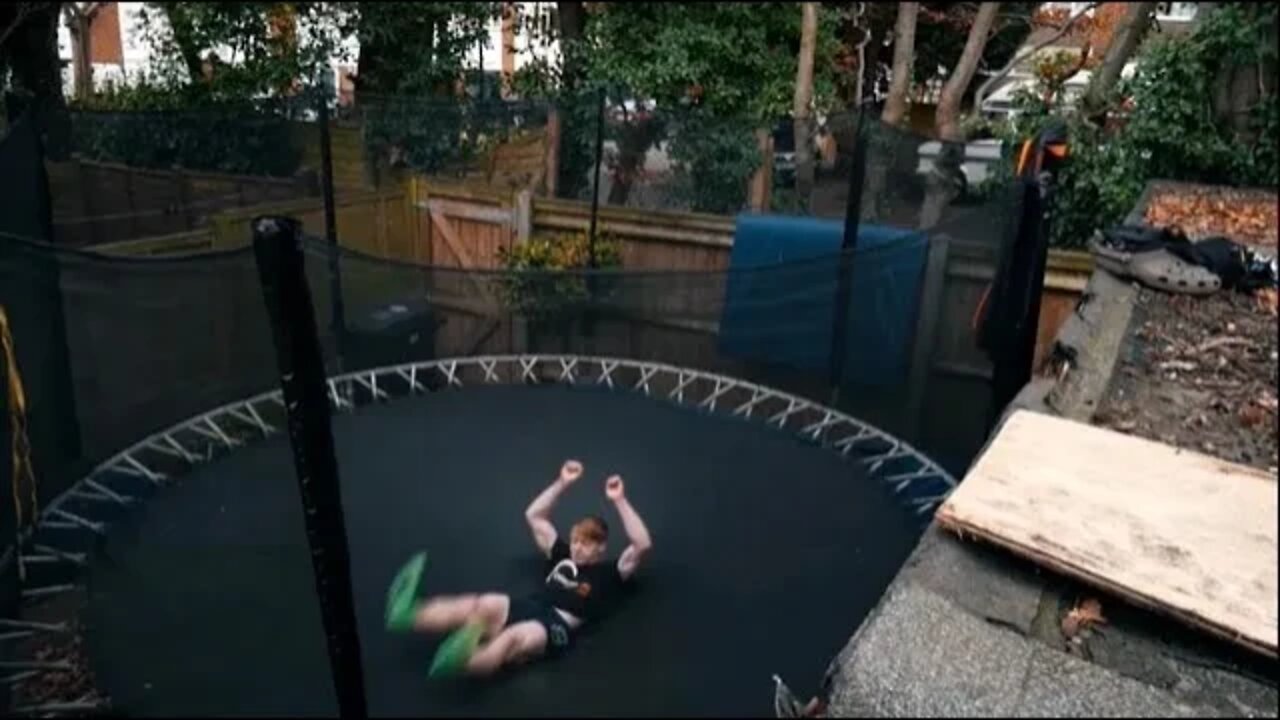 Crazy Trampoline Tricks!!!