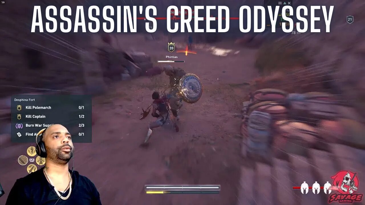 Assassin's Creed Odyssey [ACO] Delsphina Fort Walkthrough