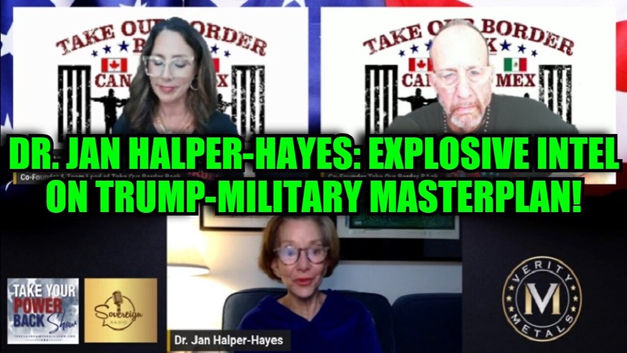 Dr. Jan Halper-Hayes: Explosive Intel on Trump-Military Masterplan 11/25/24!