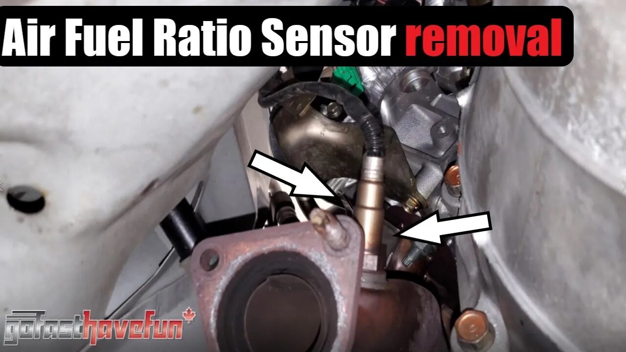 Nissan 350Z / Infiniti G35 Air Fuel Ratio Sensor removal | AnthonyJ350