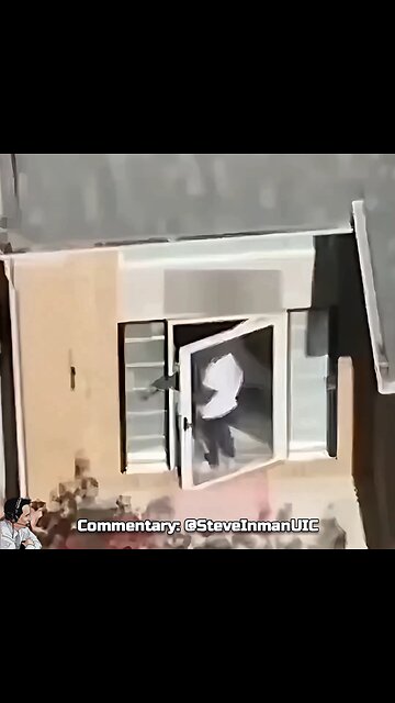 Madman with a rifle opens fire on cops and gets turned into a hol-ey man for his efforts.