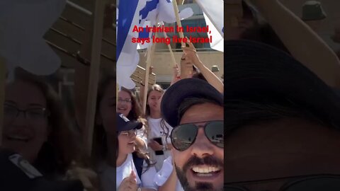 An Iranian in Israel says long live Israel