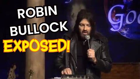 Robin Bullock Exposed! | Angry For Being Called Out By Apologetics Ministries | Cussing!