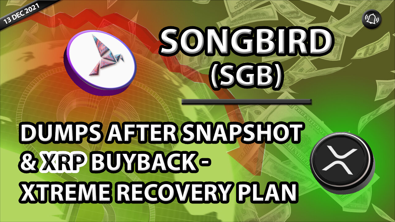 SONGBIRD (SGB) DUMPS AFTER SNAPSHOT & XRP BUYBACK - XTREME RECOVERY PLAN