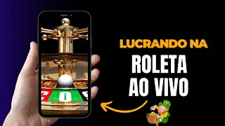 Lucrando na Roleta Ao Vivo