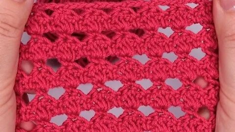 How to crochet shell stitch simple pattern by marifu6a