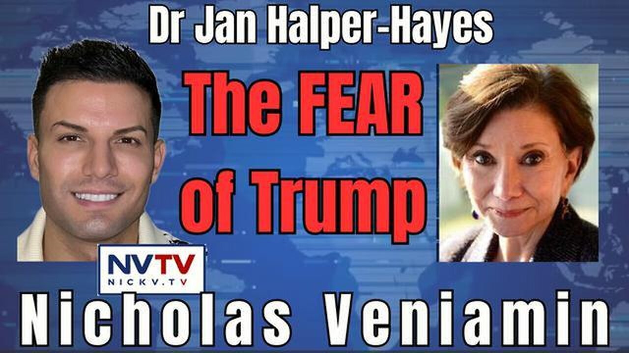 Dr Jan Harper-Hayes Exposes The Democrats's Persistent Fear Of Trump - They Don't Stand..- June 19..