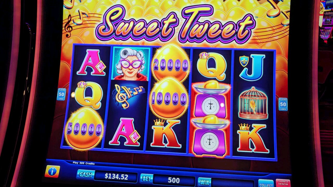 Slot Siren plays Sweet Tweet at @Yaamava