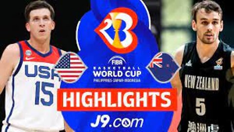 USA 🇺🇸 vs New Zealand 🇳🇿 | J9 Highlights | FIBA Basketball World Cup 2023