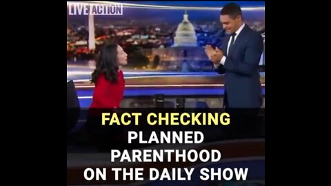 Planned Parenthood's Lies Exposed On the Daily Show