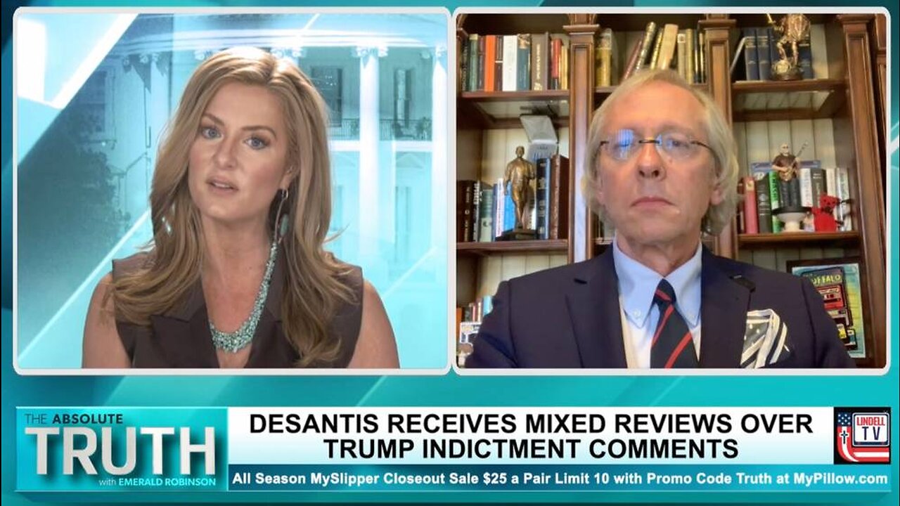 DESANTIS RECEIVES MIXED REVIEWS OVER TRUMP INDICTMENT COMMENTS