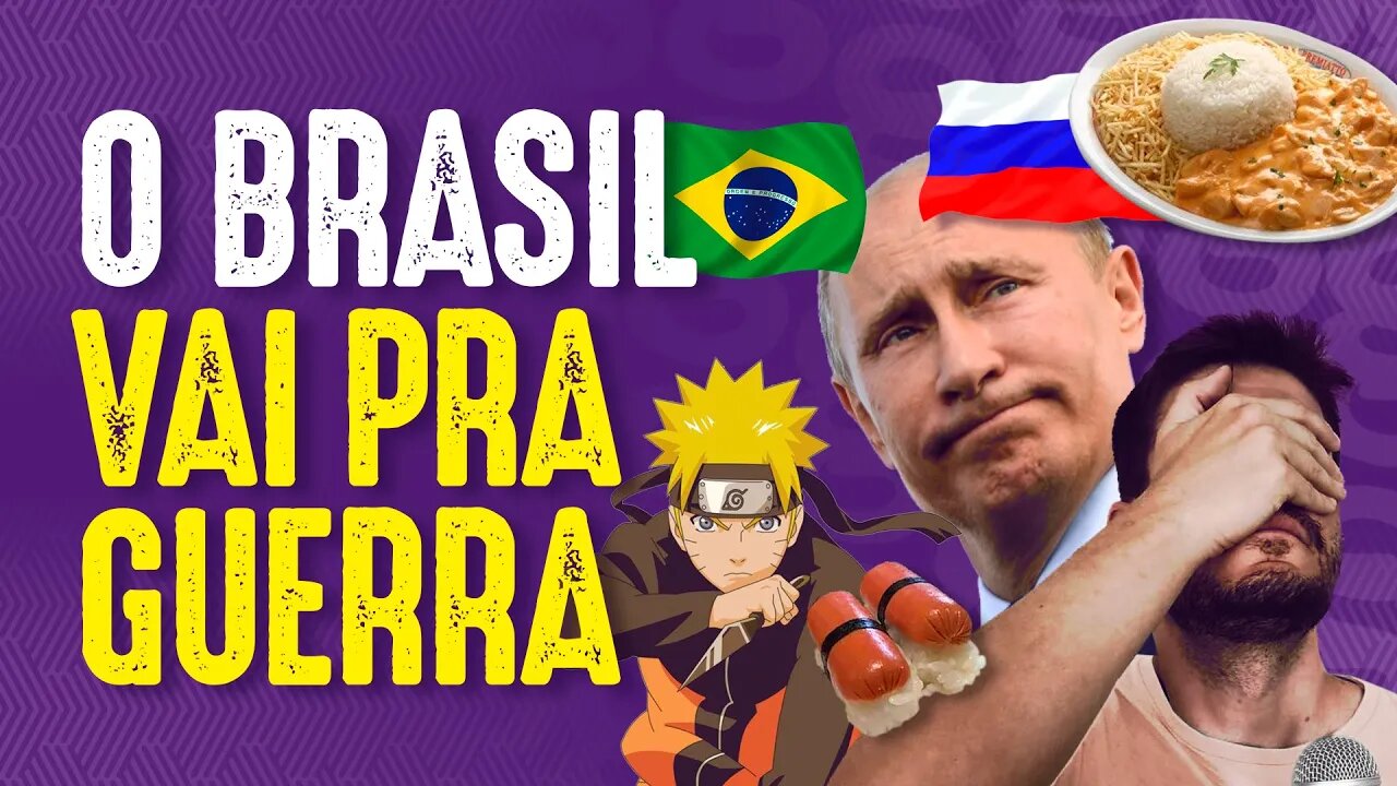 RÚSSIA, JAPÃO E ITÁLIA BRAVOS COM O BRASIL - Luciano Guima - STAND UP COMEDY