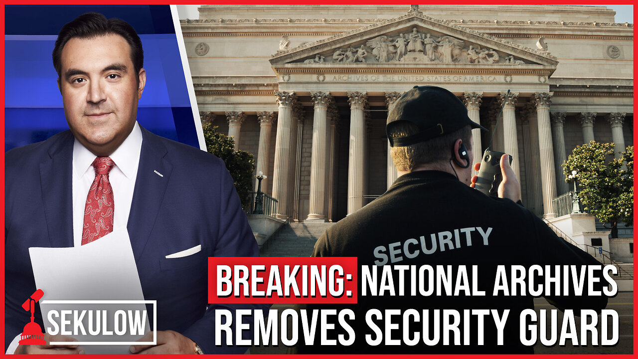 BREAKING: National Archives REMOVES Security Guard, Special Counsel Makes Aggressive Move, and GOP Sets First Debate