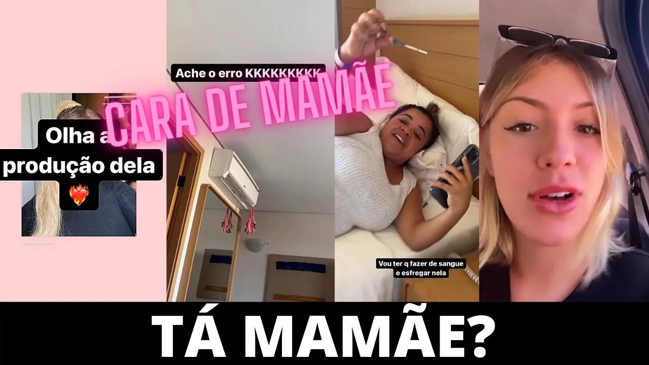 JOYCE OBRIGOU A TALITA FAZER UM TEST& RÁPIDO JÁ QUE ELA ACERTOU QUE VINHA MIGUEL