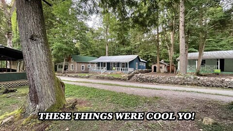 REVISITED THE ABANDONED ELKMONT CABINS IN THE SMOKEY MOUNTAINS WHILE CRUISING BACK TO THE VALLE