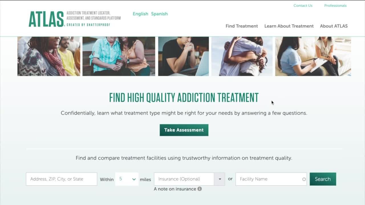 New website helps those struggling with addiction find help