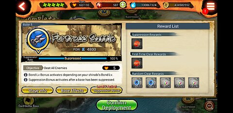 Naruto x Boruto Ninja voltage Bosse 5 Suppresion Mission