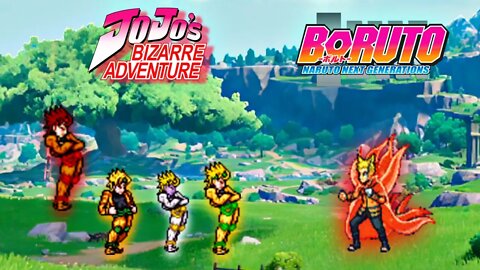 DIO O OPONENTE DIGNO DE NARUTO BARYON MODE - JoJo's Bizarre Adventure x Boruto: Next Generations