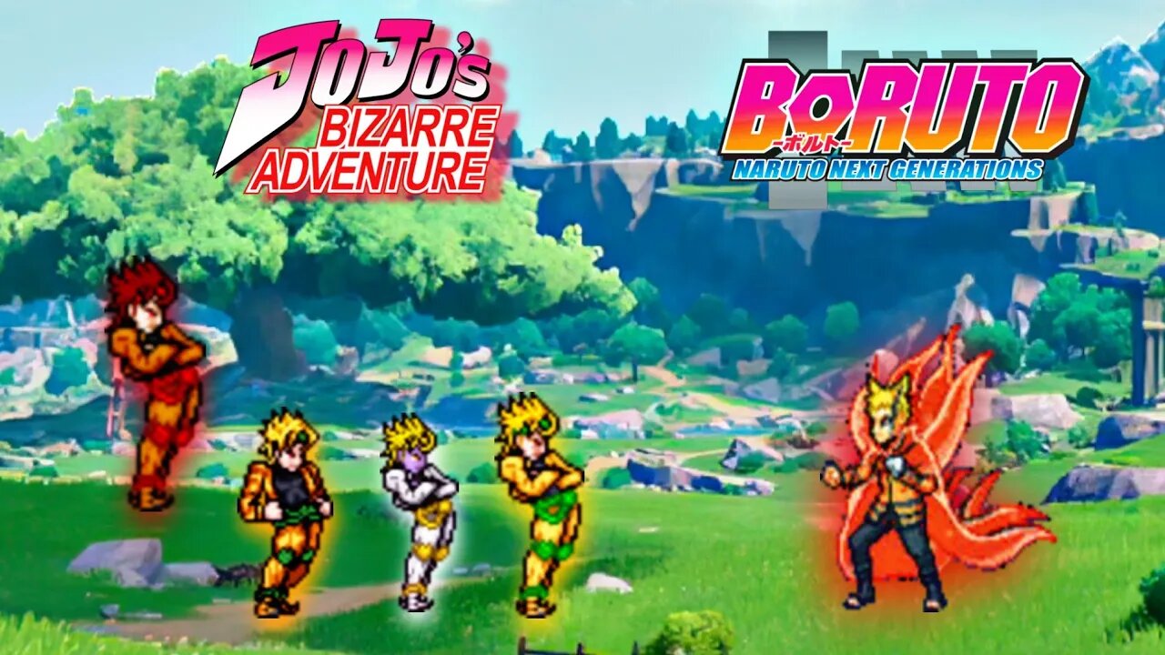 DIO O OPONENTE DIGNO DE NARUTO BARYON MODE - JoJo's Bizarre Adventure x Boruto: Next Generations
