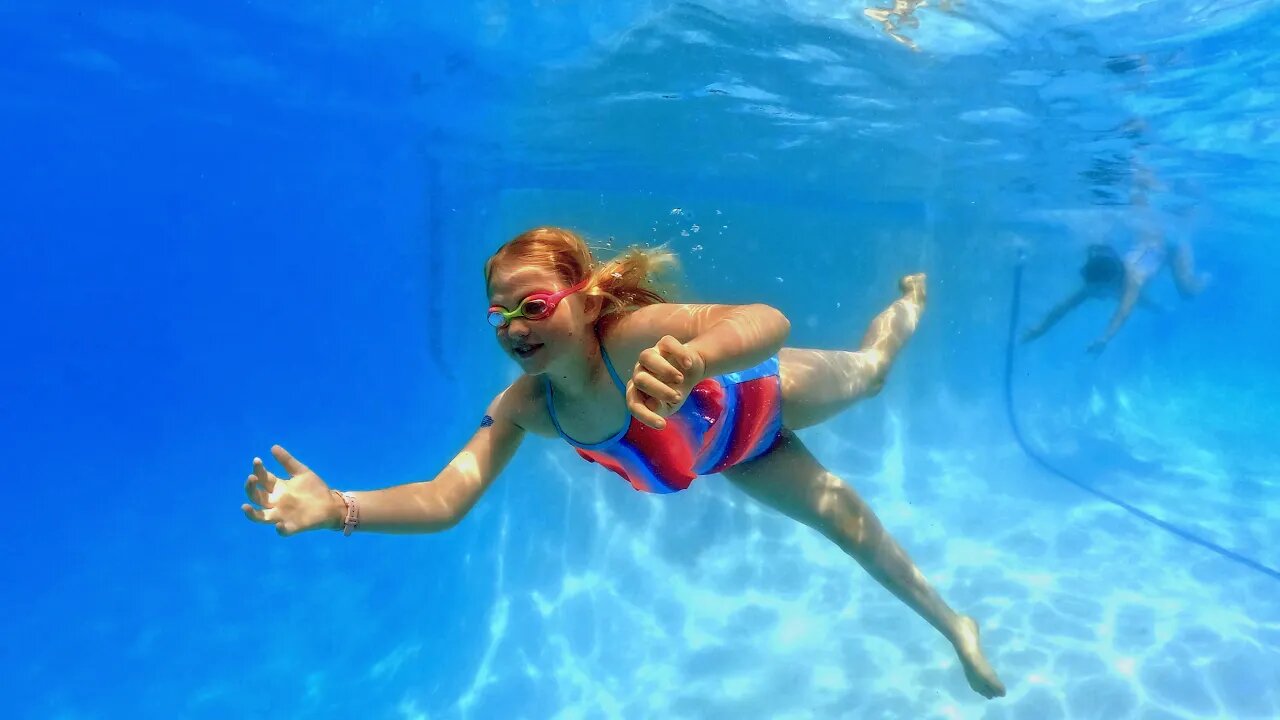 Summer Swim at the Local Pool