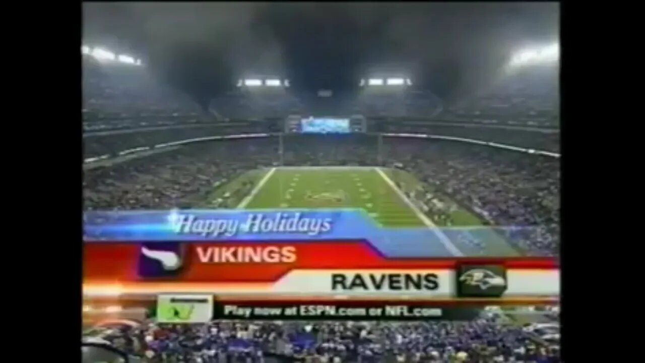 2005-12-25 Minnesota Vikings vs Baltimore Ravens