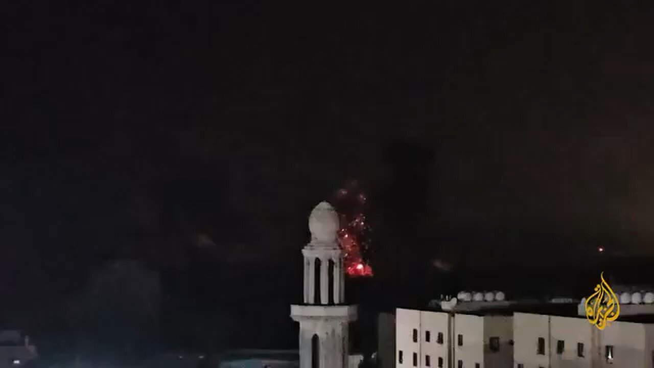 Israeli Air Force Bombing Terror targets in Gaza Tonight