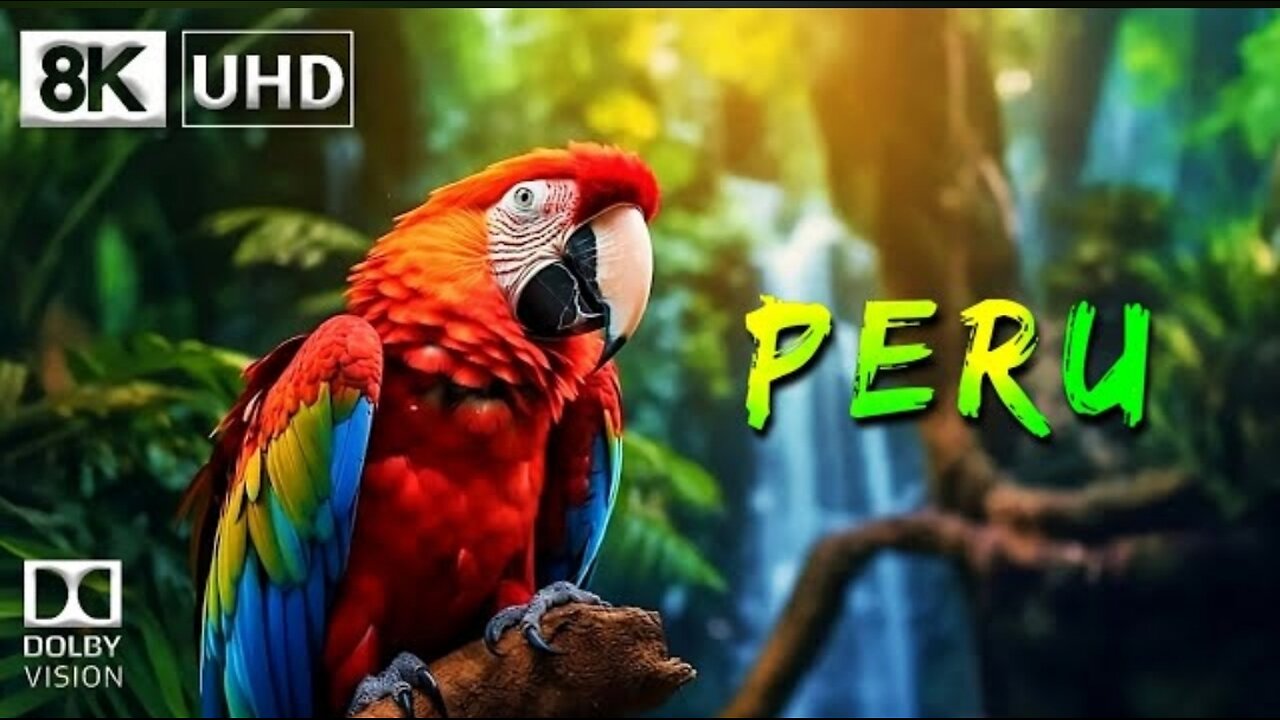PERU 🇵🇪 8K Video Ultra HD (60FPS) | Peru 8K HDR | 8K TV