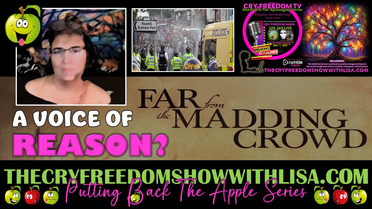 CRY FREEDOM TV: A Voice Of Reason In These Times Of Chaos? 🌿🍀🍃