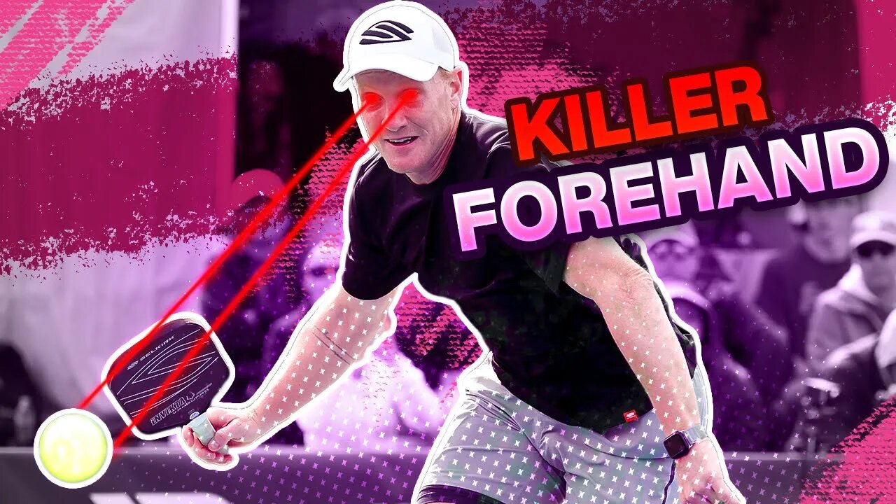 The Forehand Drive in 3 simple Steps! Play Better Pickleball by Turning Your Forehand Into a Weapon