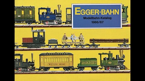 Egger Bahn Katalog von 1966 / 1967